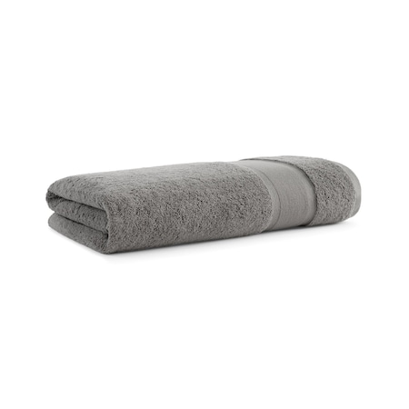 Monarch Brands Aegean Recycled Bath Sheet, 35in x 70in - Dark Sage Green P-BS-RO-3570-DG